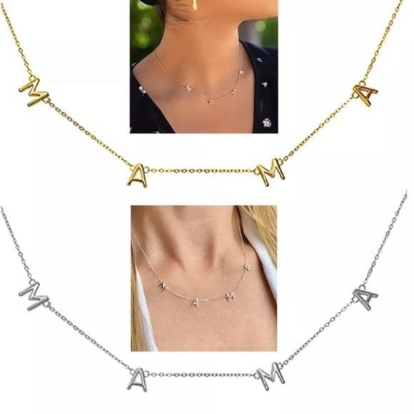 MAMA Trending Necklace in Gold or Silver or Rose Gold - Picture 8 of 8